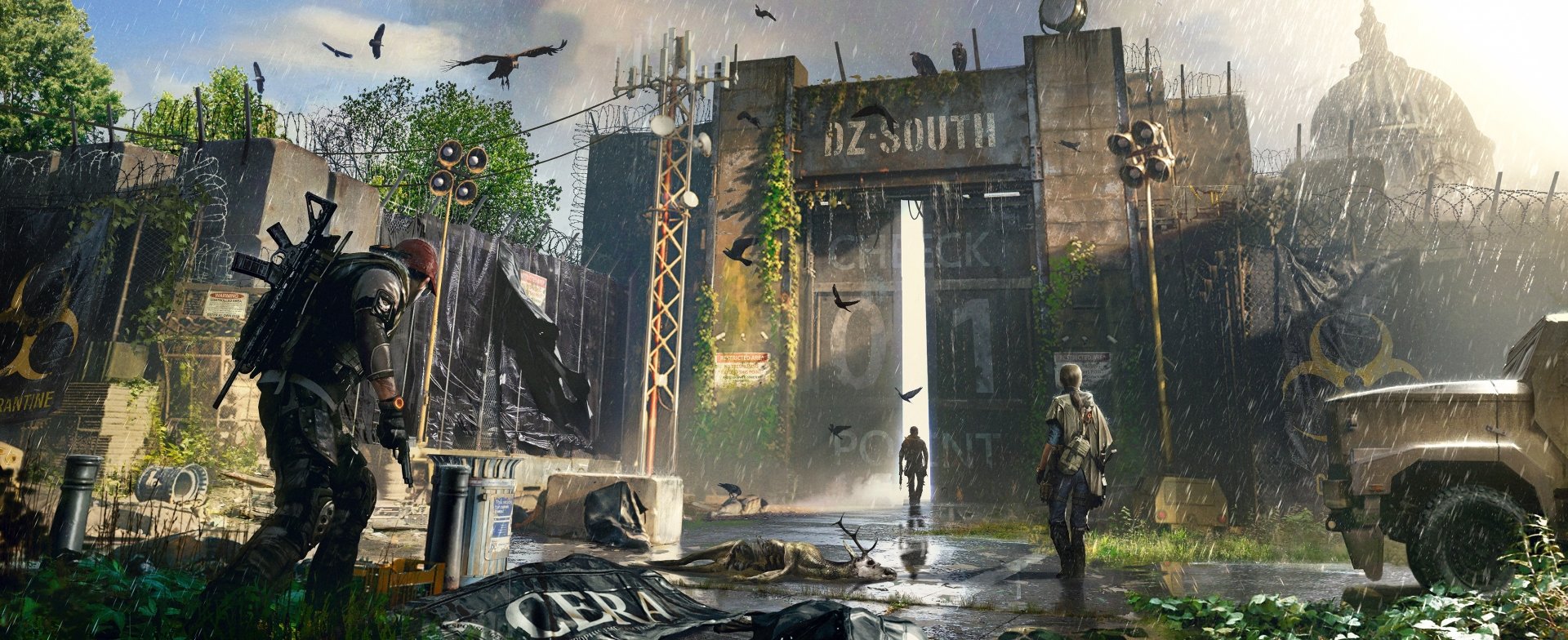 Tom Clancy's The Division 2 HD Wallpaper | Hintergrund | 4000x1634 | ID ...