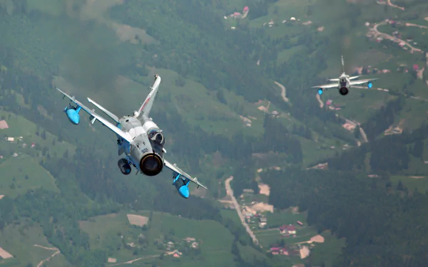 warplane aircraft jet fighter military Mikoyan-Gurevich MiG-21 HD Desktop Wallpaper | Background Image