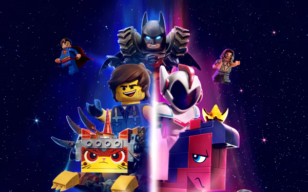 Aquaman Superman Batman movie The Lego Movie 2: The Second Part HD Desktop Wallpaper | Background Image