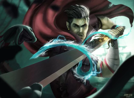 Fjord Tusktooth TV Show Critical Role HD Desktop Wallpaper | Background Image