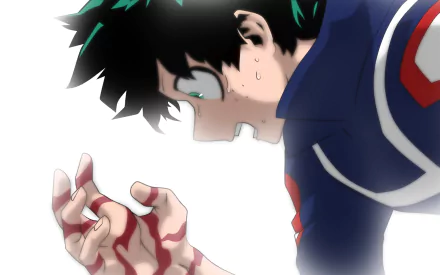 Izuku Midoriya Anime My Hero Academia HD Desktop Wallpaper | Background Image